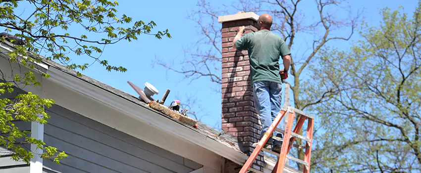 Vinyl and PVC Chimney Flashing Installation in Blue Island, IL