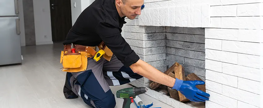 Fireplace Damaged Damper Frame Repair Services in Blue Island, Illinois