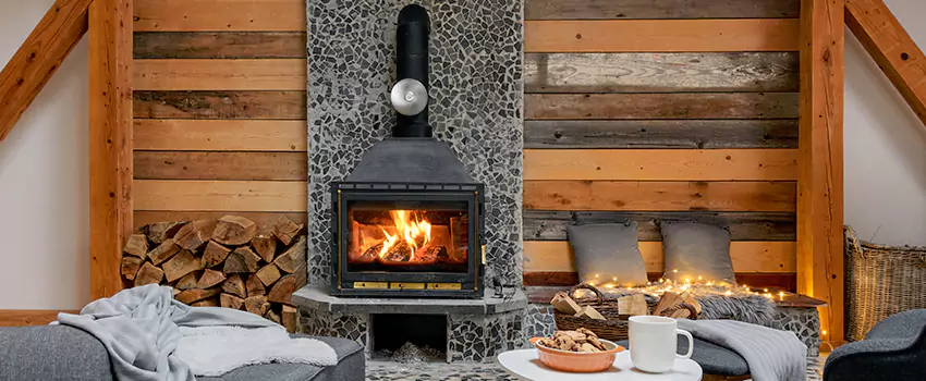 Thelin Hearth Products Direct Vent Gas Stove Fireplace Inspection in Blue Island, Illinois